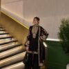 IMG-20260802-WA0013 French Crepe Black and Gold 3pcs Shalwar set