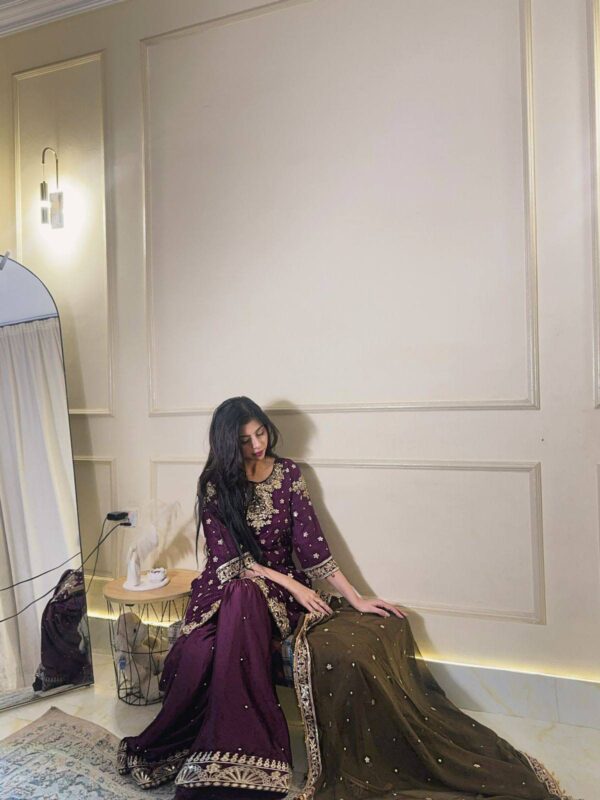 WhatsApp Image 2026-08-29 at 16.24.23 Plum and Olive Embroided 3pcs Collection