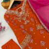 Mehfil Orange Royal 3pcs Collection