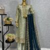Noor Mahal 3pcs Embroided Collection