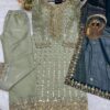 Noor Mahal 3pcs Embroided Collection