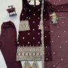 WhatsApp Image 2026-08-29 at 23.19.55 (1) Maroon Embroided 3pcs Collection