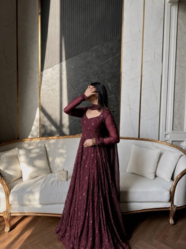 Embroided Anarkali 2pcs Collection