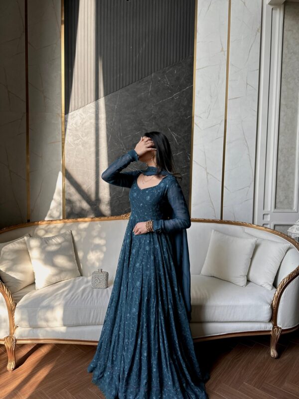 Embroided Anarkali 2pcs Collection