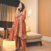 Blush Bronze Ebroided Fendy Silk 3pcs Collection