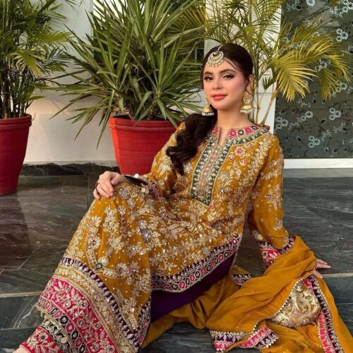 MariGold Fully Embroided 3pcs Collection