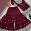 Elegant Embroided Sharara