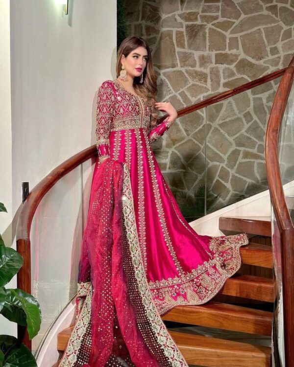 WhatsApp Image 2026-08-31 at 17.48.56.jpegghh Elegant Pink Anarkali Set