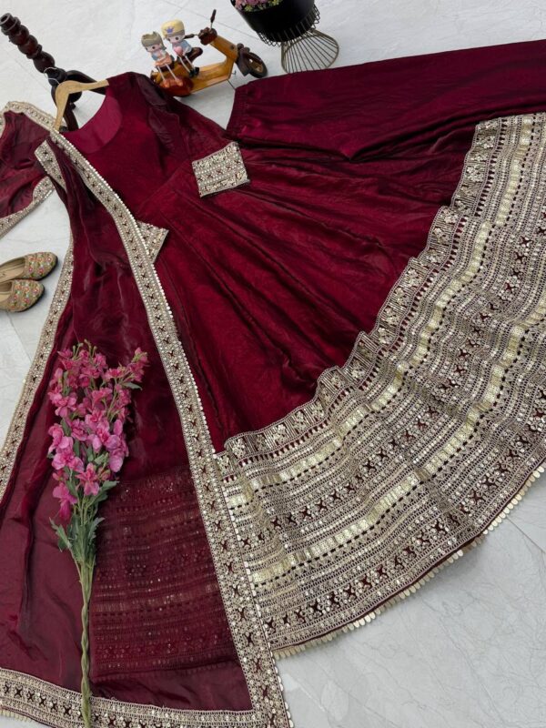 Royal Red Floor length Collection
