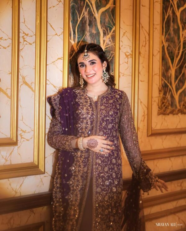 Purle Chinon Silk Embroided 3pcs Collection