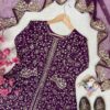 Purle Chinon Silk Embroided 3pcs Collection