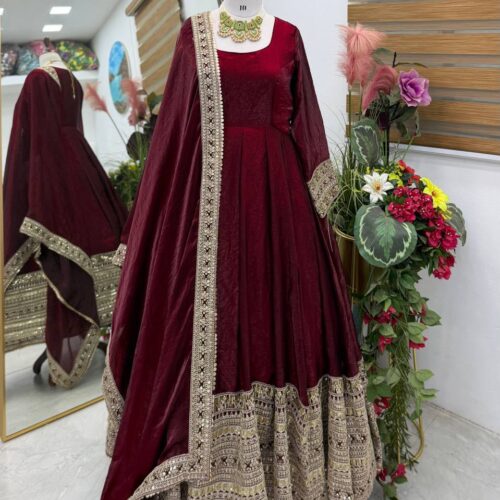 rerer Royal Red Floor length Collection