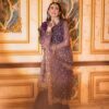 Purle Chinon Silk Embroided 3pcs Collection