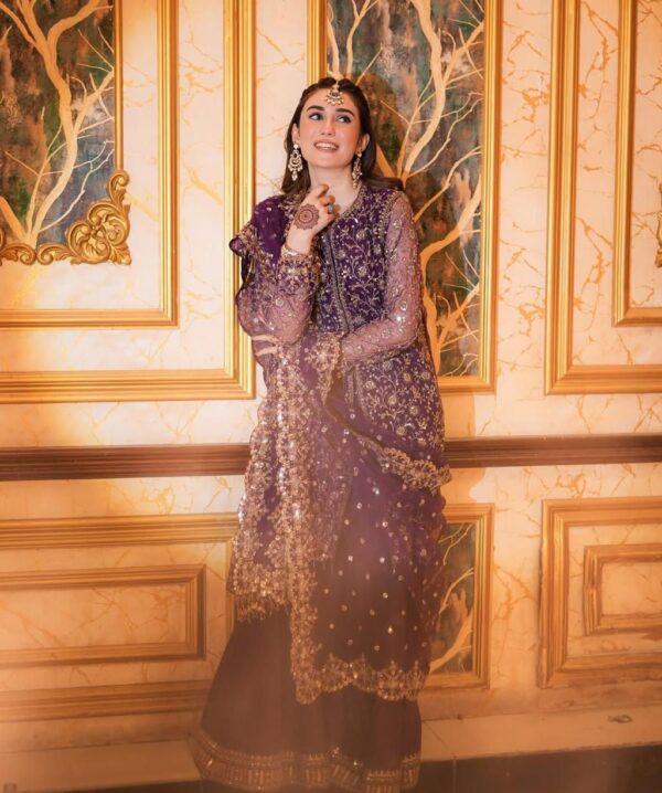 Purle Chinon Silk Embroided 3pcs Collection