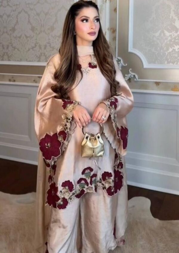 24756 Premium Soft Silk Unique Shalwar Collection