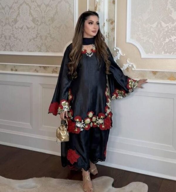 24761 Premium Soft Silk Unique Shalwar Collection