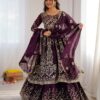 26888 Heavy Embroidered Lehenga Set