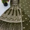 26893 Heavy Embroidered Lehenga Set