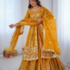 26897 Heavy Embroidered Lehenga Set