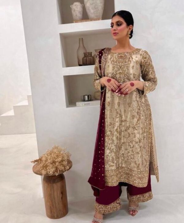 27184 Elegant A-Line Silk Kurta Set