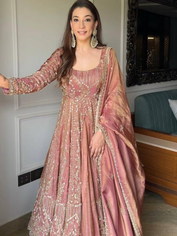 27197 Heavy Embroidered Lehenga Set